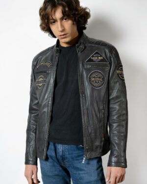 Giacca Nebraska in pelle